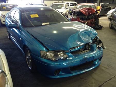 2002 FORD BA FALCON XR6 TURBO WITH CHROME WHEELS